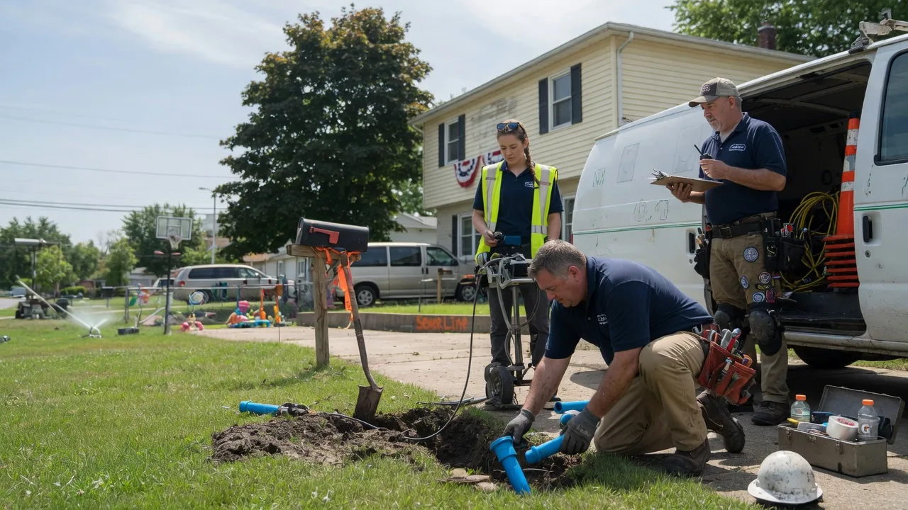 Slab Leak Repair in Bellefontaine, OH near me